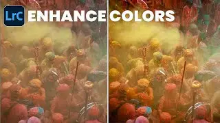 🔴 Holi Photo Editing | Quickly Edit Holi Photos in Lightroom | In Hindi