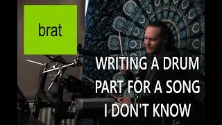 First Time Hearing Charli XCX - 365 | Writing Drums Live