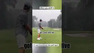 The Most HUMILIATING Shot in Golf #golf #golfshorts #golffunny #whiff