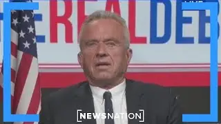 RFK Jr. reacts to Biden-Trump CNN Debate | FULL interview