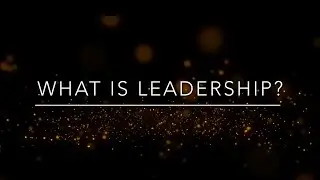 Don Devine - What is leadership?