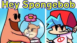 Friday Night Funkin' VS Hey Spongebob Mod (FNF Mod/Hard) (Patrick & Sandy)