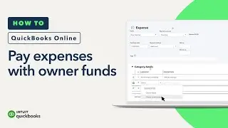 How to pay expenses with owner funds in QuickBooks Online