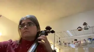 Minuet 2, Measures 9-10, Bach Suite No. 1 in G Major
