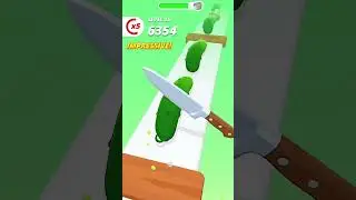Perfect Slices Gameplay 🔪 | Most Satisfying Cutting Game Ever! 😍🔥 #Shorts #newvideo #mobilegame