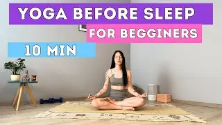 Bedtime Yoga Routine &mdash; Sleep Like a Baby #yoga #yogaforbeginners #yogaforeveryone