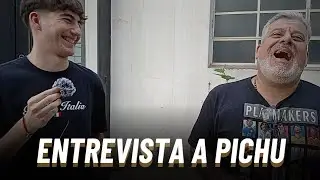 Entrevista a Pichu después de un programa de La Gambeta.
