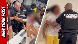 Irate passenger curses out airport workers in meltdown over canceled NY-bound flight