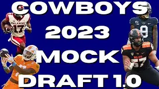 2023 DALLAS COWBOYS MOCK DRAFT 1.0 | The Sports Brief Podcast