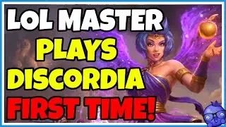 10 Year LoL Main plays Discordia for the FIRST TIME! - (Smite Gameplay)