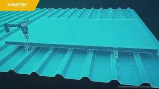 ClampFit - cost-optimized trapezoidal sheet fastening system for steel & aluminum sheets