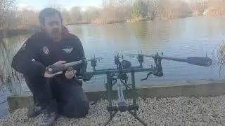 Oakwood complete carp set up including rods and reels review