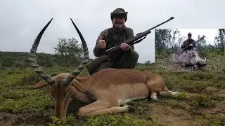 Safari с открытыми прицельными приспособлениями NoTech, как и 80 лет назад, 7x57 мм LPA Sights B&P BP108 Sightmark Solitude 12x56