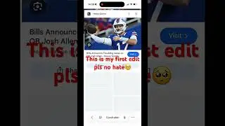 First edit pls no hate #joshallen #nfl #football #famous #blowup #fyp #shorts #nflteam