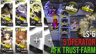 5 Operator LS-6 Trust Farm AFK Guide | Best EXP Farming Stage [Arknights]