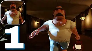 Virtual Scary Neighbor Android Gameplay Walkthrough Part 1 || Level 1 to 8 ||