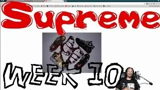 Supreme Live Cop SS 17 Week 10 | Supreme x Nike Uptempos!!!