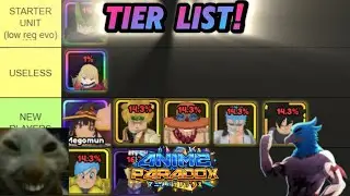 TIER LIST ANIME PARADOX! + TODOS CODES!