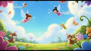 Flying with the Fairies | Popular Nursery Rhyme For Kids | Sing Along With Kids