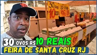 ESSA FEIRA EM SANTA CRUZ TÁ BARATA DEMAIS! FEIRA DO ROLO