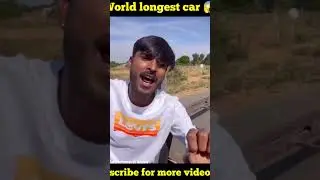 World's longest car _scream_ by @Experiment__King - shorts