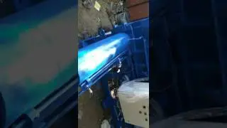 Triple action Hydraulic Bailing press
