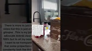 Reality of an Airbnb Cleaner😱#airbnb #airbnbreview #airbnbsuperhost #airbnbcleaning #shorts