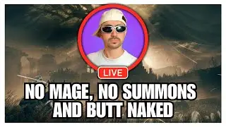 📱DLC TIME. BEATING ELDEN RING FIRST TIME!! NO MAGE NO SUMMONS NO ARMOR!