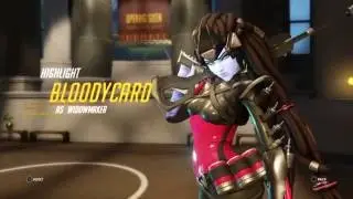 Overwatch PS4 Widowmaker triple kill