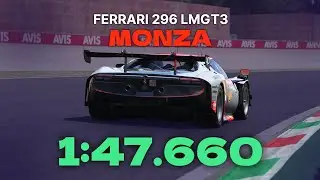 Le Mans Ultimate | Ferrari 296 LMGT3 - Monza | Hotlap