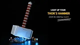 How to Install the Light Kit for LEGO 76209 Thor&rsquo;s Hammer | BrightMyBricks