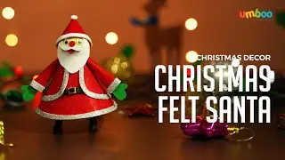 How to make Christmas Felt Santa Claus Decor | Christmas Craft Ideas | Christmas Decoration ideas