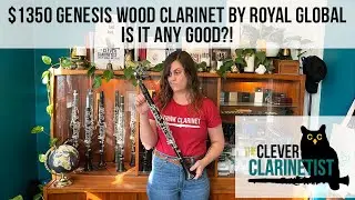 $1350 Wood Genesis Clarinet from Royal Global