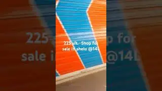 225 sft Shop for sale in shelu rate 14L