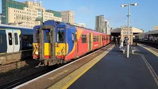 455869, 5Y83 London Waterloo to Wimbledon Park Depot 10/12/2025