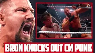 WTF 🤯 BRON BREAKKER STORMS RAW AND DESTROYS CM PUNK WITH A DEVASTATING SPEAR   DEC 22, 2025.