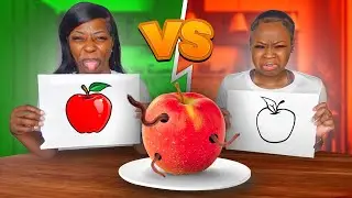 DRAW IT OR EAT IT FOOD CHALLENGE