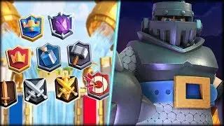 SUBIDA DE COPAS EN EL ULTIMO DIA DE TEMPORADA en Clash Royale - WithZack