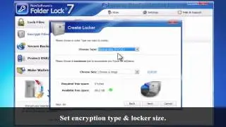 File and Folder Locking with Drag and Drop - NewSoftware's Folder Lock