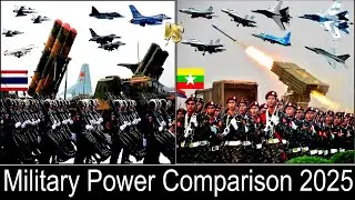 Thailand vs Myanmar Military Power Rank Compare 2025 Myanmar Army vs Royal Thai Army Power Compare