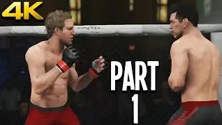 UFC 3 GAMEPLAY WALKTHROUGH CAREER MODE PART 1 - Intro (Xbox One X 4K)