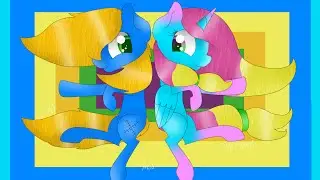IPinki IPinki and Mia -  Speedpaint  MLP