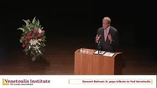 Stewart Bainum speaking at Theodore 