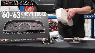Classic Instruments 1960-63 Chevy Truck Cluster
