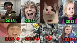 Where are the Legendary Internet Memes NOW ! Then and Now 😥💔