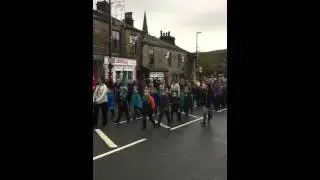 Remembrance Sunday in Littleborough
