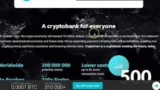 Crypterium Website Review in English