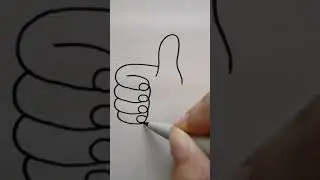 Eazy Way to Draw Picture of Thumb