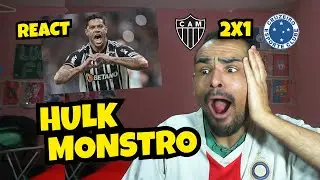 REACT: ATLÉTICO MINEIRO 2X1 CRUZEIRO / GALO AMASSA RIVAL NO SEGUNDO TEMPO
