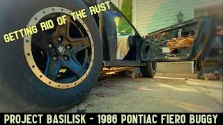 LOTS of metalwork - Project Basilisk - 1986 Pontiac Fiero Buggy